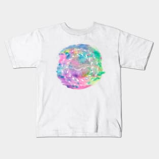 Watercolour Whale Dreaming Kids T-Shirt